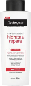 2 Unidades Neutrogena Hidratante Corporal Body Care Intensive Hidrata & Repara 400ml