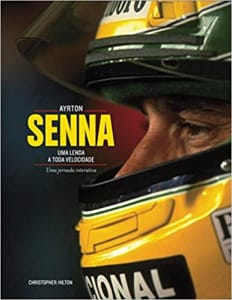 Livro Ayrton Senna Uma Lenda a Toda Velocidade - Christopher Hilton