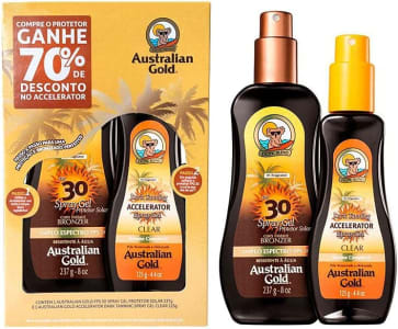 Promopack FPS 30 237ml + Acerador 125ml (70%) -Australian Gold