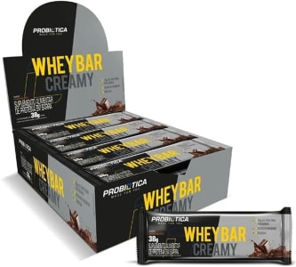 Whey Bar Creamy - Probiotica Sabor:Chocolate