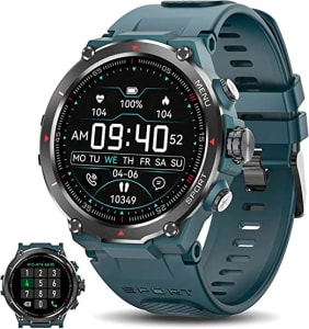 Smartwatch Hrich Bluetooth para Android e iPhone