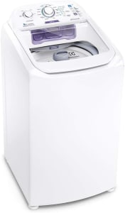 Máquina de Lavar Electrolux 8,5kg Branca Turbo Economia com Jet&Clean e Filtro Fiapos (LAC09) 220v