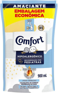 Comfort Amaciante Concentrado Puro Cuidado Refil 900ml