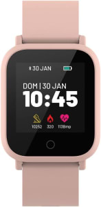 Smartwatch L1 Rose BLE 5.0 HR Leitura De Msg A Prova D Água IP68 Atrio - ES437