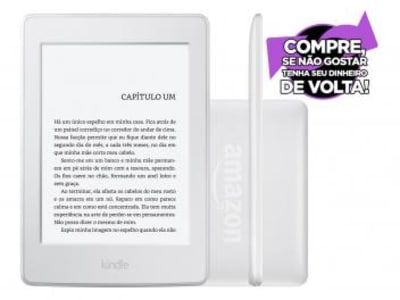 Kindle Paperwhite Amazon Tela 6” 4GB Wi-Fi - Luz Embutida Branco