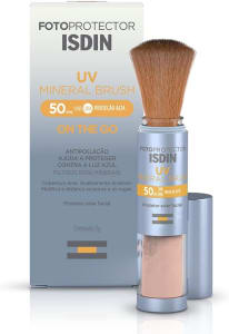 ISDIN Protetor Solar Em Pó Sem Cor Uv Brush Mineral Fps 50 2G