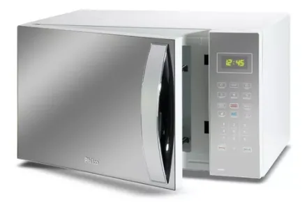 Micro-ondas Pmo37eb Branco Com Porta Espelhado Philco 220v