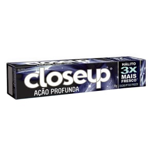 Gel Dental Close Up Ação Profunda Eucalyptus Freeze 90g - LEVE 5 E PAGUE R$ 1,49 CADA