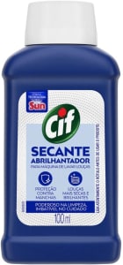 2 Unidades - Secante Abrilhantador Cif Para Máquina de Lavar Louças 100ml