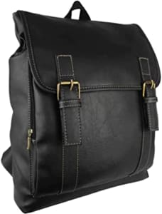 3 CORES - Mochila Lenna's Vintage LE01 Preta