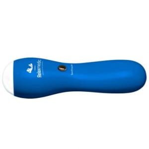 Massageador Vibratório Snug Massager Relaxmedic - Massagem Vibratória, 2 Intensidades, Até 6000 Rotações por Minuto, Azul, Pilhas