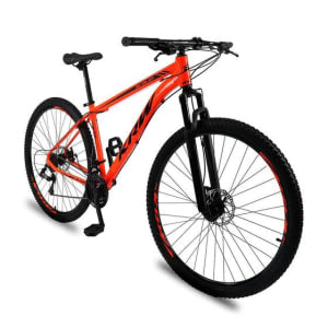 Bicicleta aro 29 KRW Alumínio 24 Velocidades Marchas Freio a Disco Suspensão dianteira Mountain Bike X32 - Bicicleta Mountain Bike - Magazine OfertaespertaLogo LuLogo Magalu