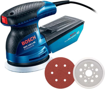 Lixadeira Roto Orbital Bosch GEX 125-1 AE 250W 127V com 1 Coletor de pó