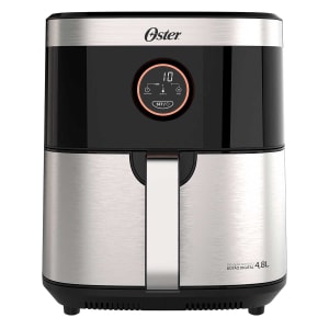 Fritadeira Elétrica Oster Sem Óleo 2 Em 1 OFRT660 4,8L Inox/Preto 1500W 220V