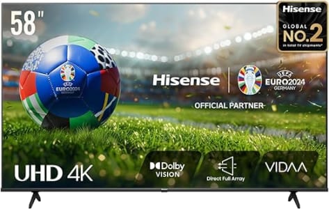 Smart Tv Hisense 58" Uhd 4k Dled - 58a51hsv