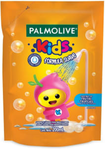 3 Unidades Refil Sabonete Líquido Infantil Palmolive Kids 200ml