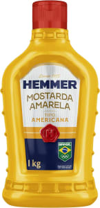 Hemmer Mostarda Amarela Americana Squeeze 1Kg