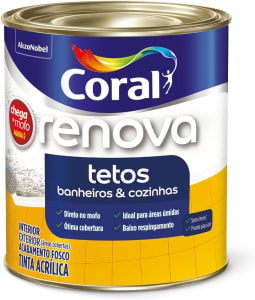 Tinta Fosco Chega De Mofo Econômico 900ml Branco