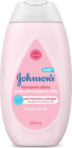 Loção Hidratante Johnson'S Baby Regular 200 Ml, Johnson'S Baby, Rosa Claro, 200 Ml