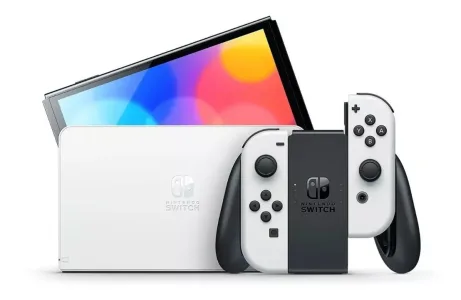 Nintendo Switch OLED 64GB Standard (Branco/Preto)