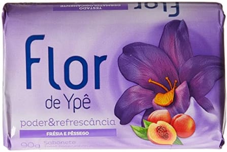 4 unidades Sabonete em Barra Ypê Suave Flor de Poder 90G