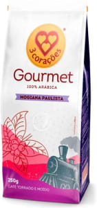 3 Corações Café Torrado E Moído Gourmet Mogiana Paulista Pacote 250G