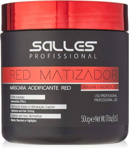 Salles Profissional Máscara Red Matizadora 500G