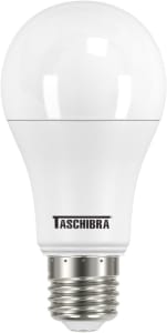 10 Unidades Lâmpada LED Taschibra TKL 60 11080248 E27 8.8W Branca