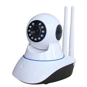 Câmera IP Wifi 720P Robo C/ Áudio Grava CartãoSD