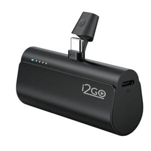 Carregador Portátil (Power Bank), Pocket, 5000mAh, Não Necessita Cabos, Modelo USB-C