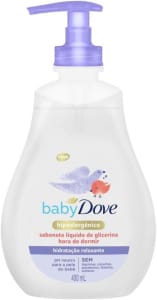 Sabonete Líquido de Glicerina Hidratação Relaxante Dove Baby Hora de Dormir Frasco Baby Dove, 400 ml