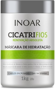 Máscara Plástica Capilar 1 Kg, Inoar