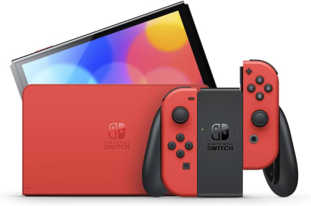 Console Nintendo Switch Oled - Edição Mario Vermelho