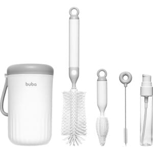 Kit Portátil Para Limpeza De Mamadeira - Buba