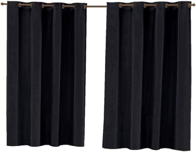 Cortina Blackout Corta Luz PVC 220cm x 130cm - Preto