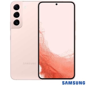 Samsung Galaxy S22 Rosé, com Tela Infinta de 6,1", 5G, 128GB e Câmera Tripla de 50MP + 10MP + 12MP - SM-S901EIDJZTO