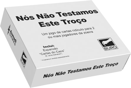 Nós Não Testamos Este Troço, Jogo Rápido e Divertido