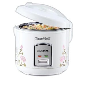 MONDIAL Panela De Arroz Bianca Rice 5, Branco, 400W, 110V - NPE-05-5X