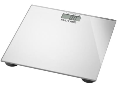 Balança Digital até 180kg Vidro Temperado - Multilaser Digi-Health - Magazine Ofertaesperta