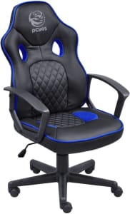 Cadeira Gamer Mad Racer Sti Master Madstimsaz (Preto Com Azul)