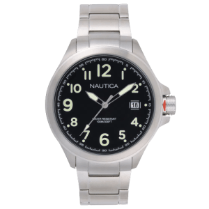 Relógio Nautica Masculino Aço NAPGLP005