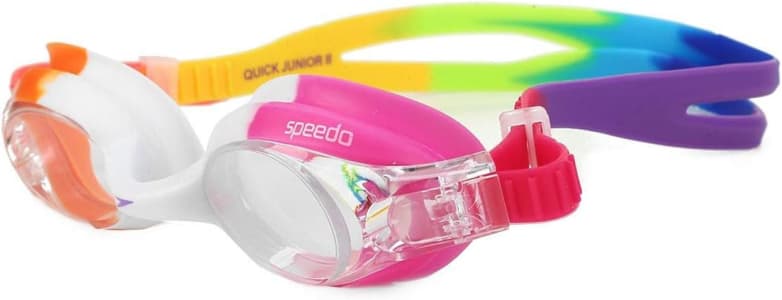 Speedo Quick Jr Ii, Óculos Natação Meninas E Meninos, Colorido, Infantil