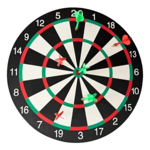 Jogo De Dardos Elite Profissional 30 Cm C 4 Dardos Promoção