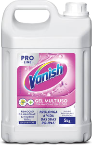 Tira Manchas em Gel Vanish Multiuso PRO Line 5L Vanish