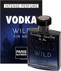 Perfume Importado Paris Elysees Eau De Toilette Masculino Vodka Wild 100ml
