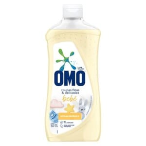 Sabão Líquido Omo Roupas Finas E Delicadas Bebê 900ml