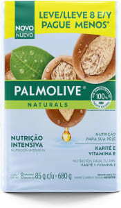 Sabonete em Barra Palmolive Naturals Nutrição Intensiva Karité e Vitamina E 85g