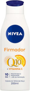 2 Unidades — NIVEA Loção Hidratante Firmador Q10 + Vitamina C Todos Os Tipos de Pele 200ml