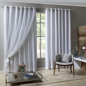 Cortina Luxo Para Sala Quarto 4,00 X 2,60 Voilvoal