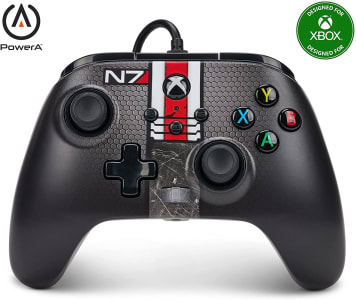 PowerA Enhanced Wired Controller For Xbox Series X|S – Mass Effect N7